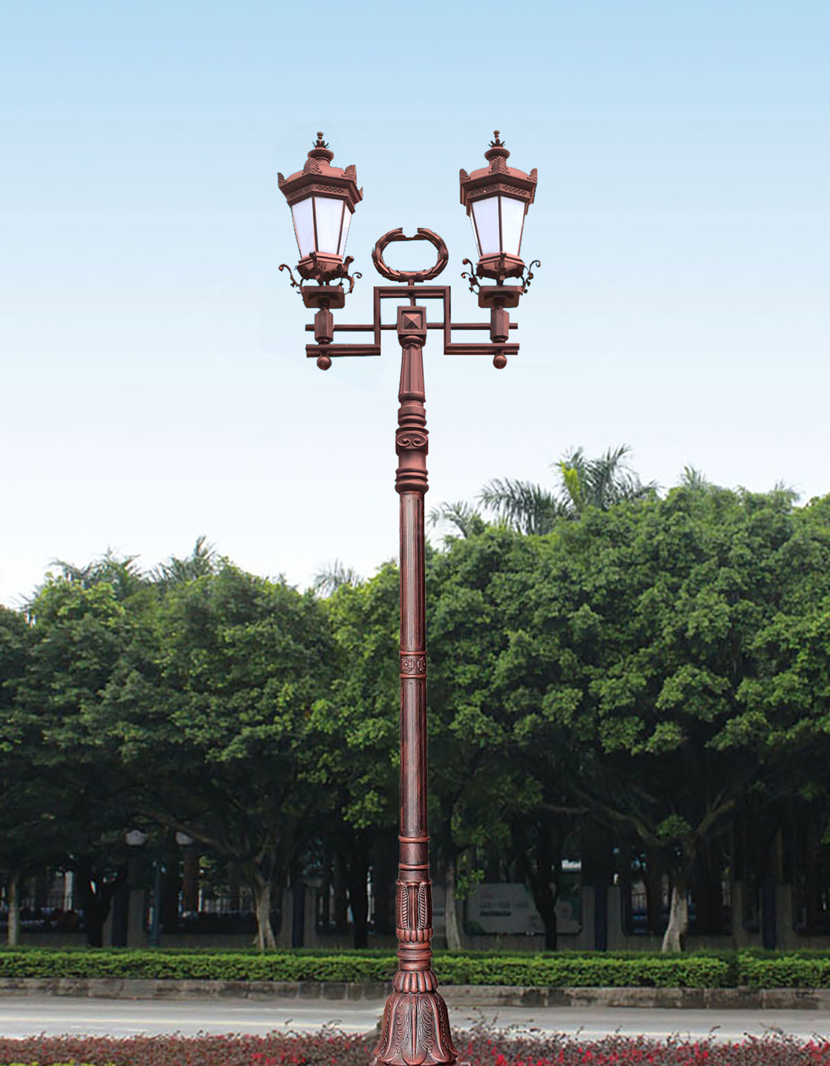 雙頭庭院燈  廠家