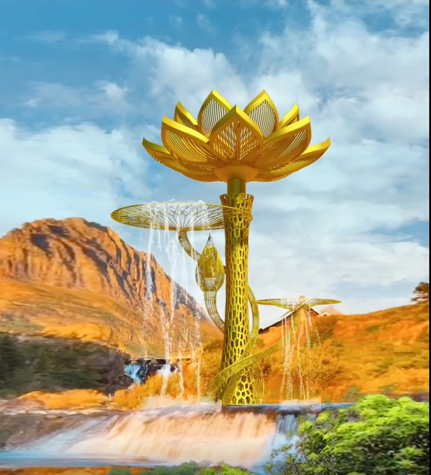 風水蓮花無專利